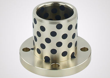 Oil Free Self Lubricating Bronze Bearings Guide Bushing With Polished Surface